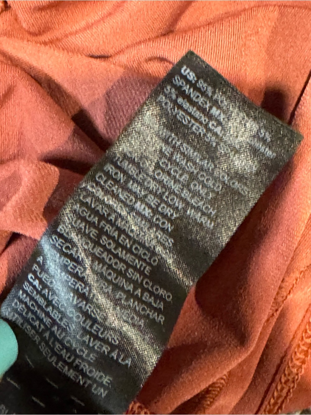 WHBM Rust Ruched V-Neck Women's Top - Picture 5 of 6